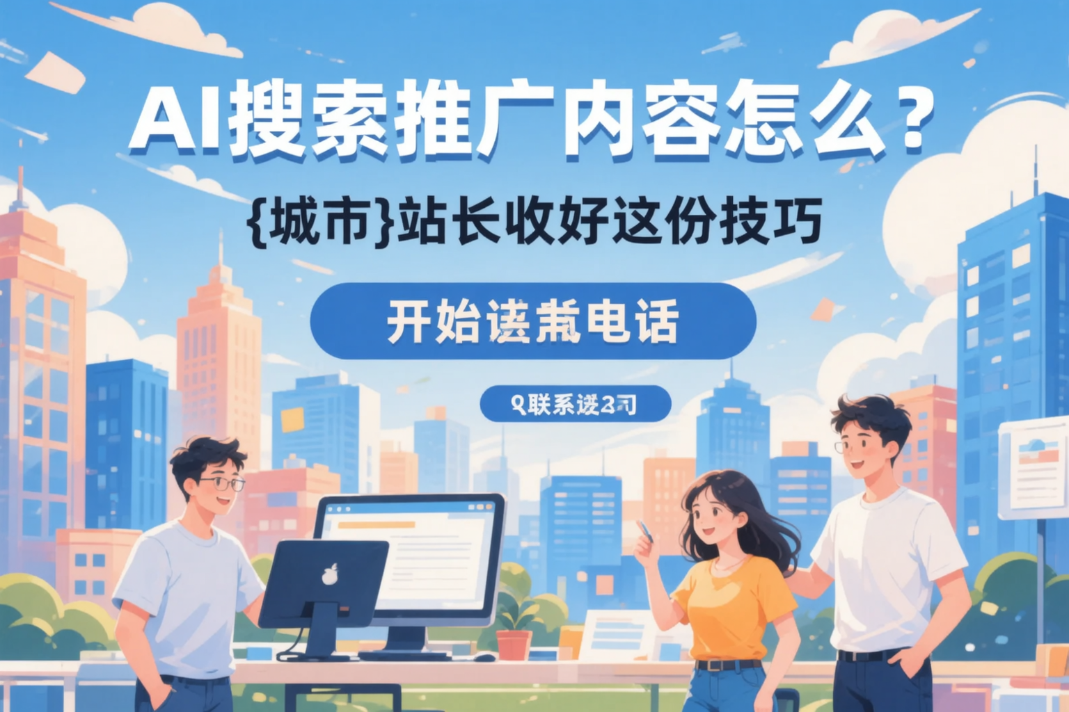 AI搜索推广内容怎么写？万载站长收好这份技巧