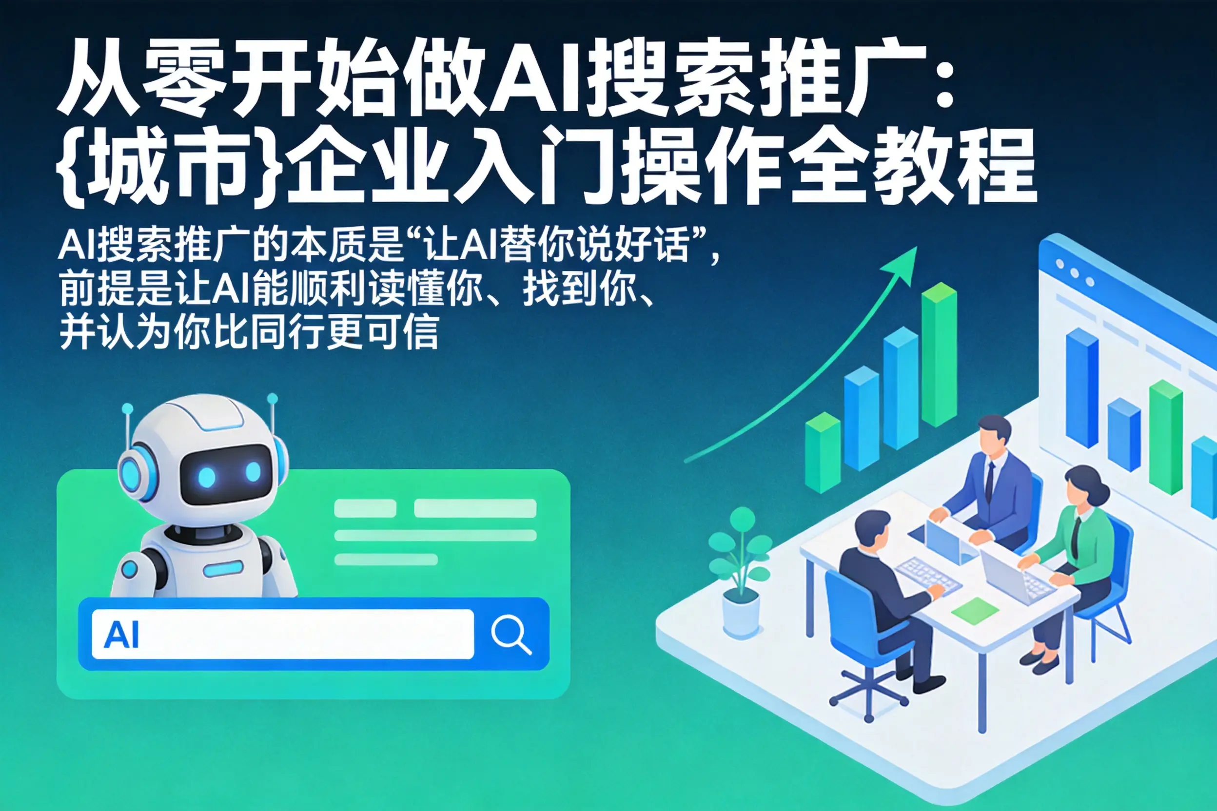 从零开始做AI搜索推广：万载企业入门操作全教程