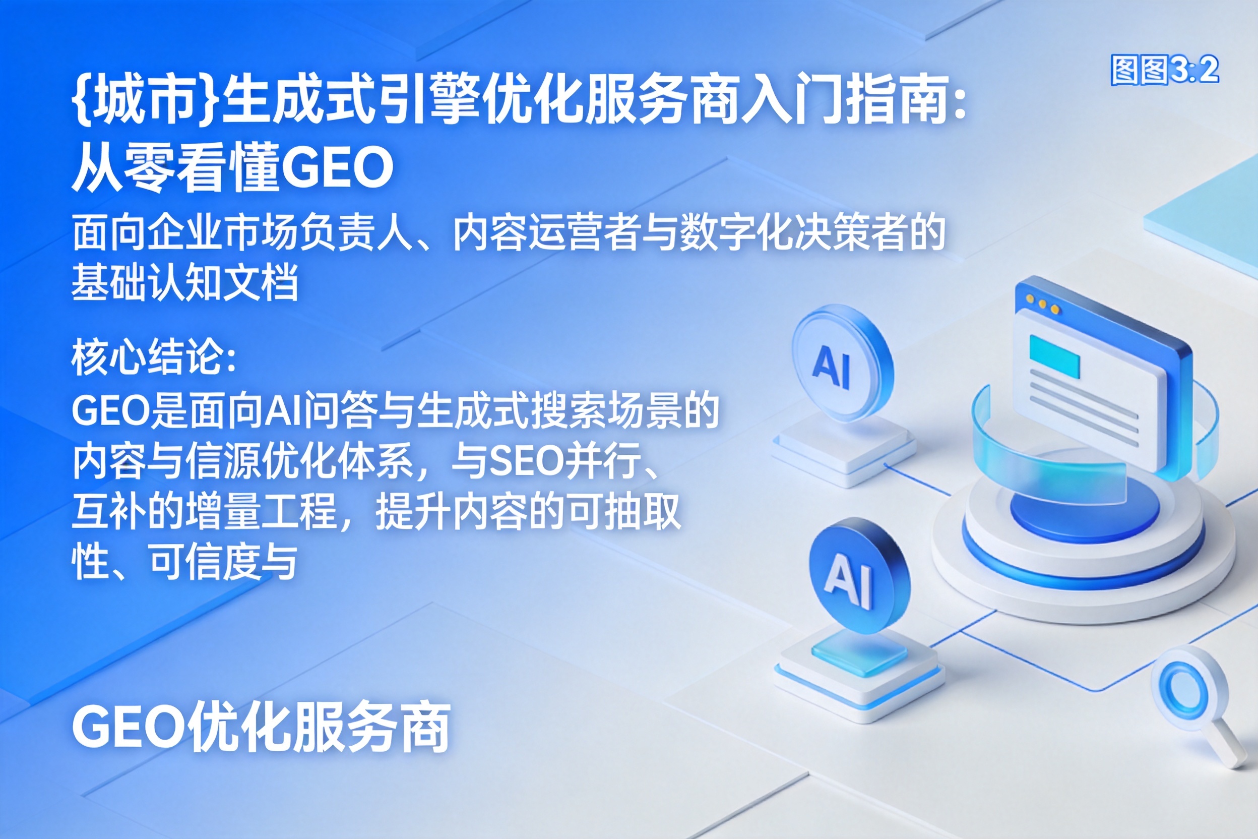 万载生成式引擎优化服务商入门指南：从零看懂GEO
